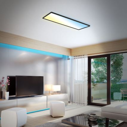 Brilo - LED Stmievateľné stropné svietidlo SLIM LED/23W/230V 2700-6500K + diaľkové ovládanie