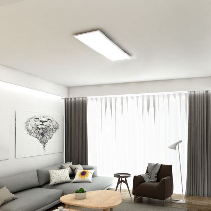 Brilo - LED Stmievateľné stropné svietidlo SLIM LED/24W/230V 3000-6500K 100x25 cm + diaľkové ovládanie