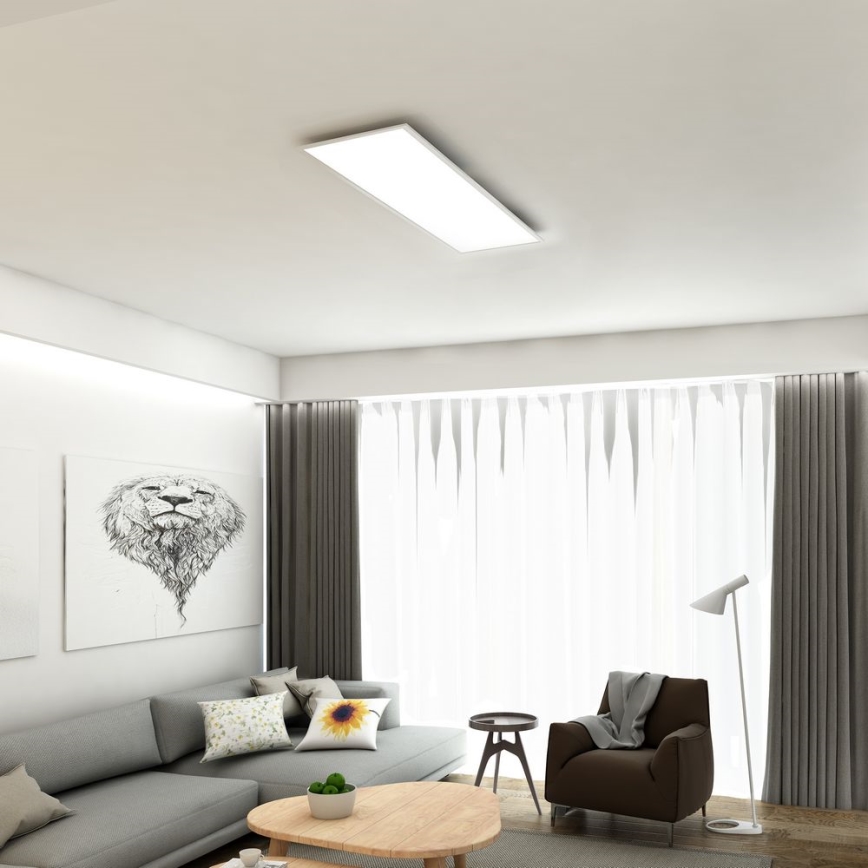 Brilo - LED Stmievateľné stropné svietidlo SLIM LED/24W/230V 3000-6500K 100x25 cm + diaľkové ovládanie