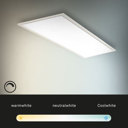 Brilo - LED Stmievateľné stropné svietidlo SLIM LED/24W/230V 3000-6500K 100x25 cm + diaľkové ovládanie