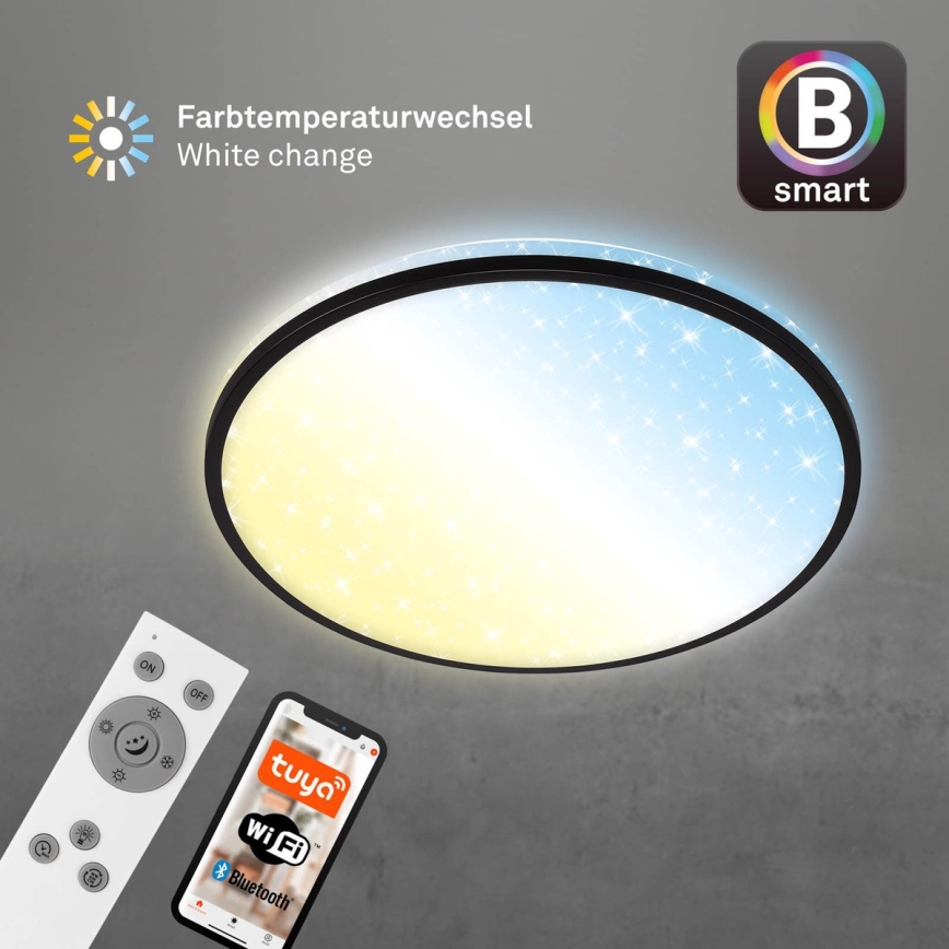 Brilo - LED Stmievateľné stropné svietidlo STARRY SKY LED/42W/230V 3000-6500K Wi-Fi Tuya + diaľkové ovládanie