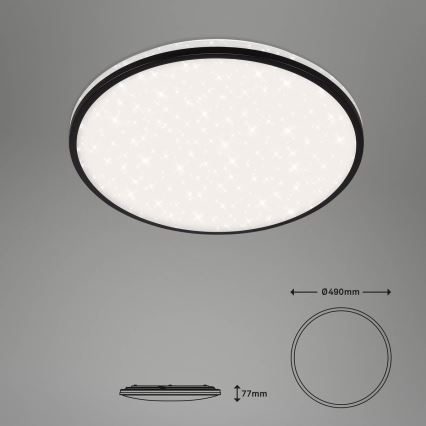 Brilo - LED Stmievateľné stropné svietidlo STARRY SKY LED/42W/230V 3000-6500K Wi-Fi Tuya + diaľkové ovládanie