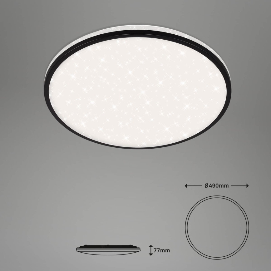 Brilo - LED Stmievateľné stropné svietidlo STARRY SKY LED/42W/230V 3000-6500K Wi-Fi Tuya + diaľkové ovládanie