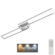 Brilo - LED Stmievateľný prisadený luster FRAME 2xLED/20W/230V 2700-5000K + diaľkové ovládanie