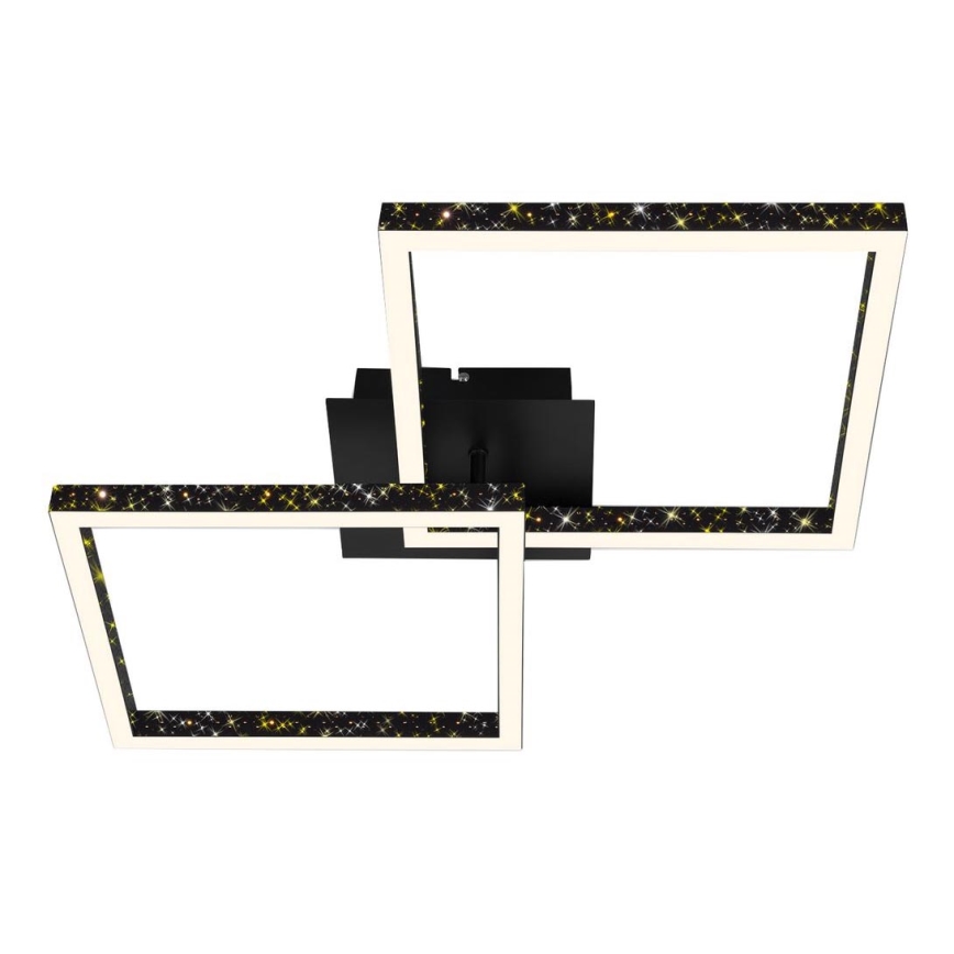 Brilo - LED Stmievateľný prisadený luster FRAME 2xLED/9W/230V