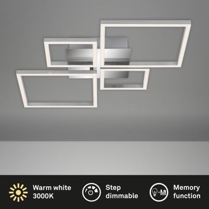 Brilo - LED Stmievateľný prisadený luster FRAME LED/44W/230V