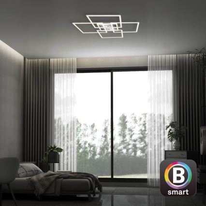 Brilo - LED Stmievateľný prisadený luster FRAME LED/50W/230V 2700-6500K Wi-Fi Tuya + diaľkové ovládanie