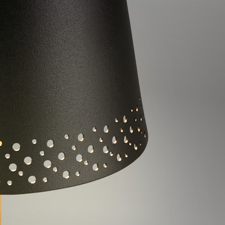 Brilo - LED Stmievateľná nabíjacia dotyková vonkajšia stolová lampa KIKI LED/2,6W/5V IP44 2600 mAh čierna