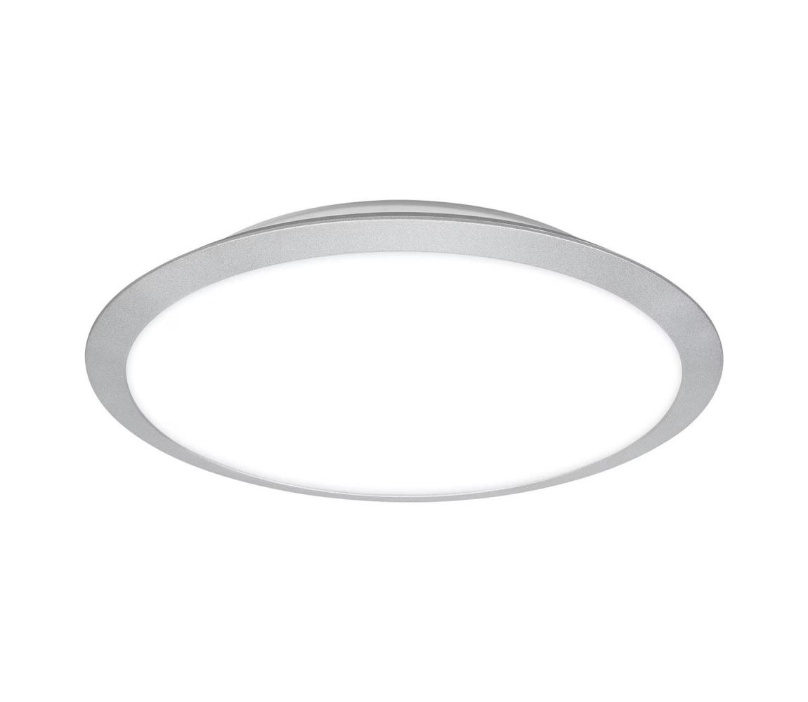 Brilo - LED Stropné svietidlo CTS LED/21W/230V 3000/4000K pr. 37 cm matný chróm 3767014