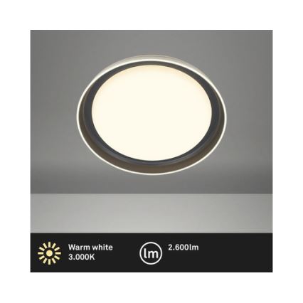 Brilo - LED stropné svietidlo IJUS LED/24W/230V 3000K Ø 43 cm