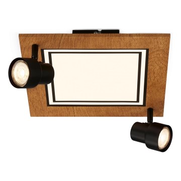 Brilo - LED Stropné svietidlo LED/12W/230V + 2xGU10/9W 3000K