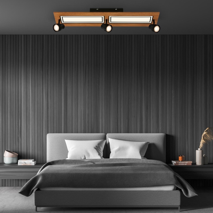 Brilo - LED Stropné svietidlo LED/24W/230V + 3xGU10/9W 3000K