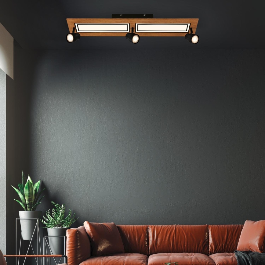 Brilo - LED Stropné svietidlo LED/24W/230V + 3xGU10/9W 3000K
