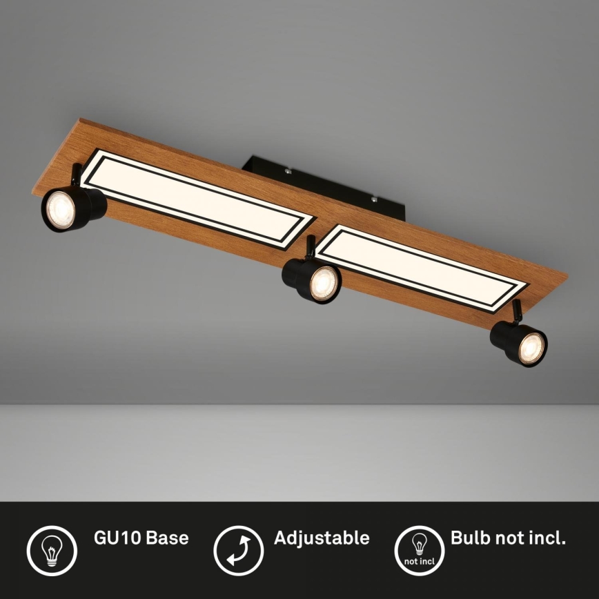 Brilo - LED Stropné svietidlo LED/24W/230V + 3xGU10/9W 3000K