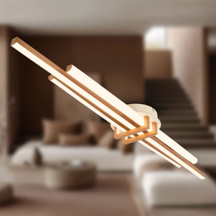 Brilo - LED stropné svietidlo TINKA LED/30W/230V 3000K medené