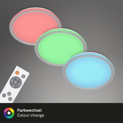 Brilo - LED RGB stmievateľné stropné svietidlo LED/40W/230V 3000-6500K + diaľkové ovládanie