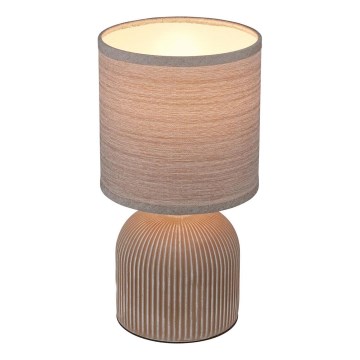 Brilo - Stolná lampa INO 1xE14/10W/230V hnedá