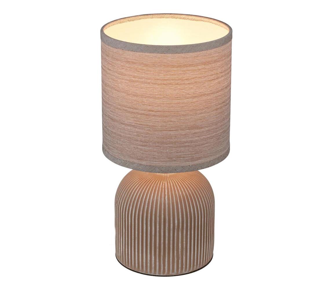 Brilo - Stolná lampa INO 1xE14/10W/230V hnedá 7538011