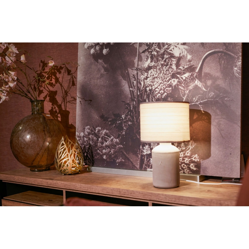 Brilo - Stolná lampa INO 1xE14/10W/230V hnedá