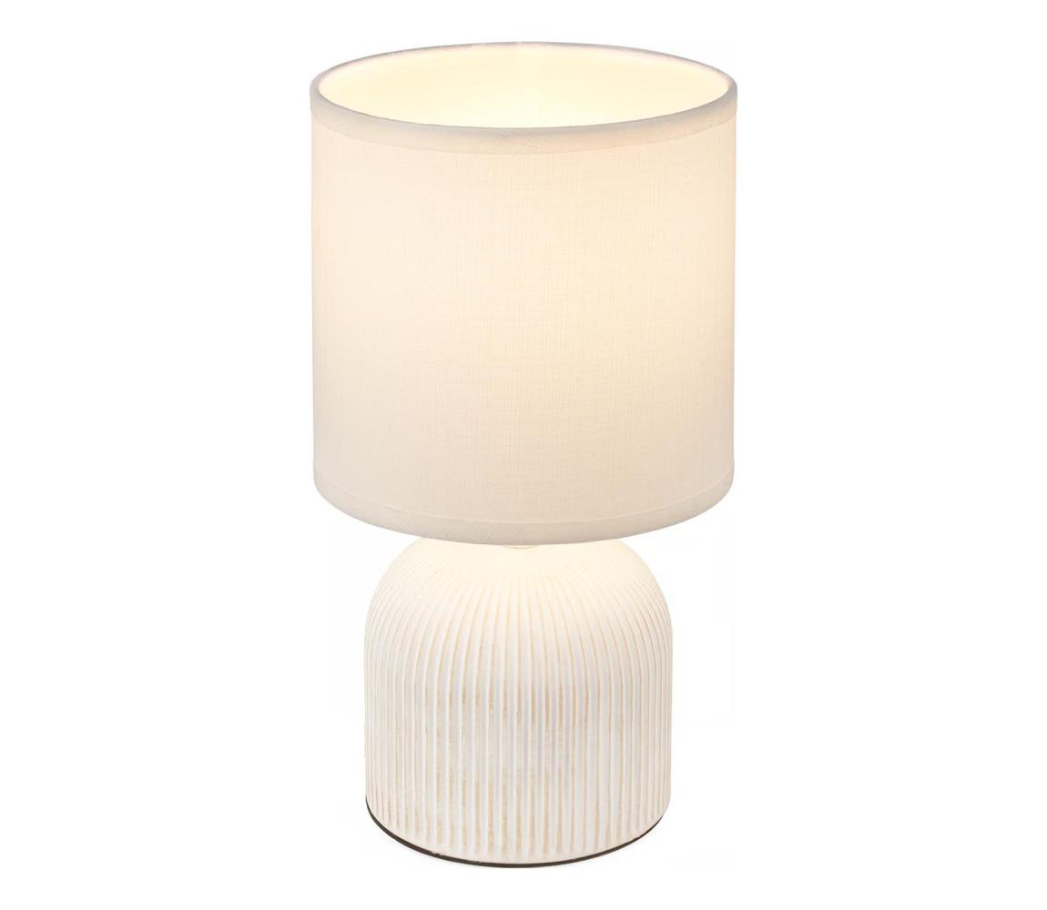 Brilo - Stolová lampa INO 1xE14/10W/230V biela 7538016