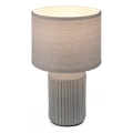 Brilo - Stolová lampa INO 1xE14/10W/230V šedá