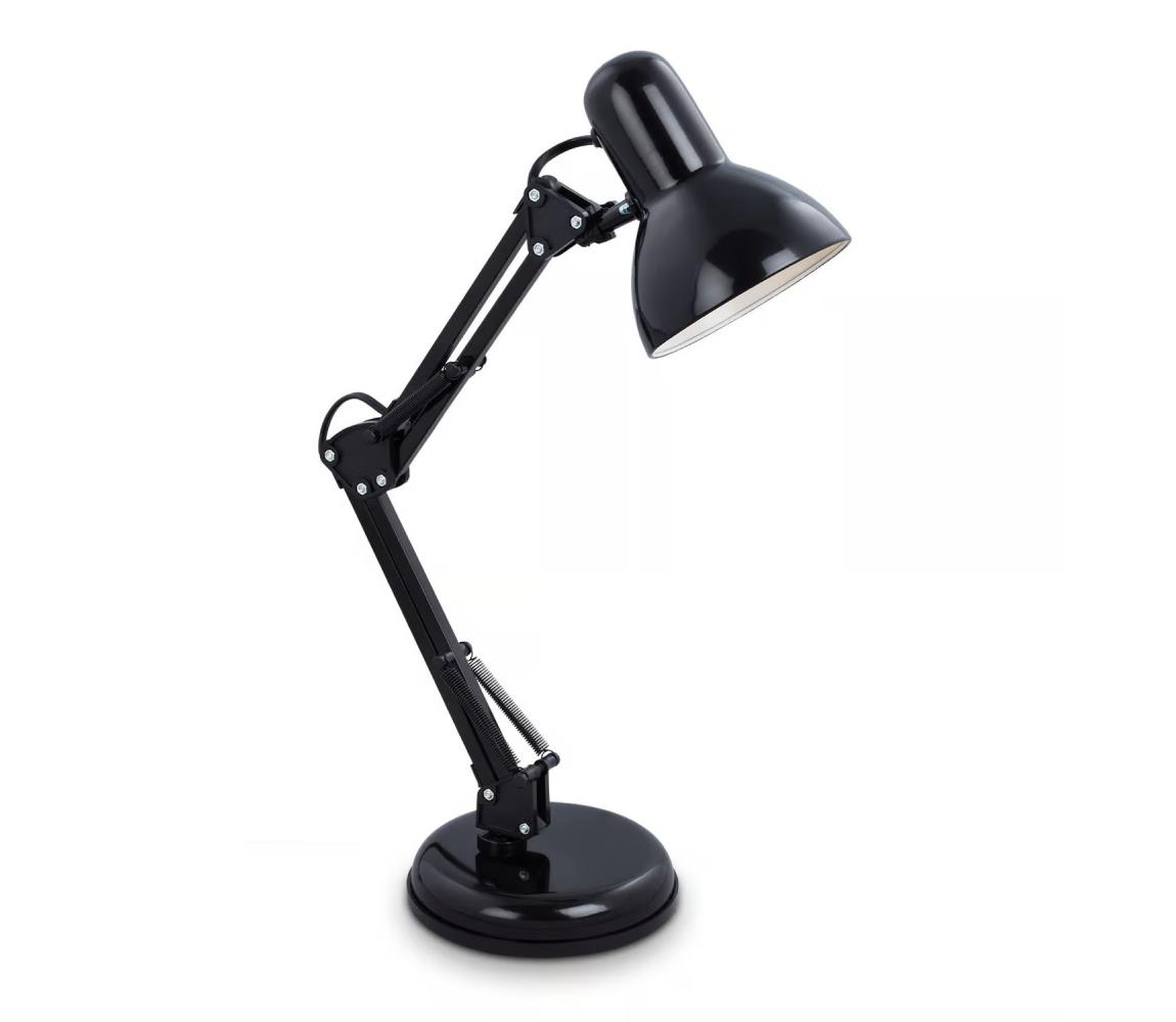 Brilo - Stolová lampa PIXA 1xE14/25W/230V čierna 7394015