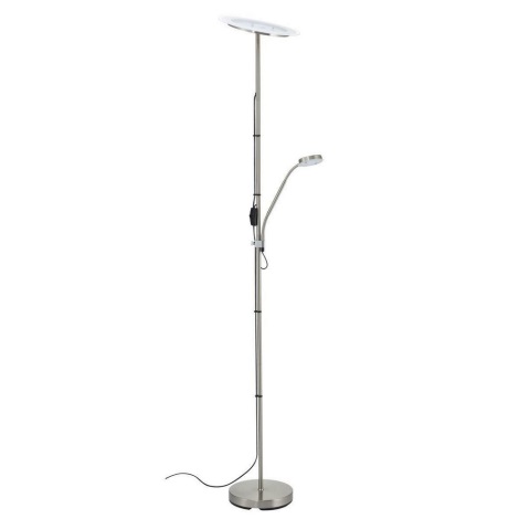 Briloner 1336-022 - LED Stojacia lampa SIMPLE 1xLED/20W/230V + 1xLED/3,5W