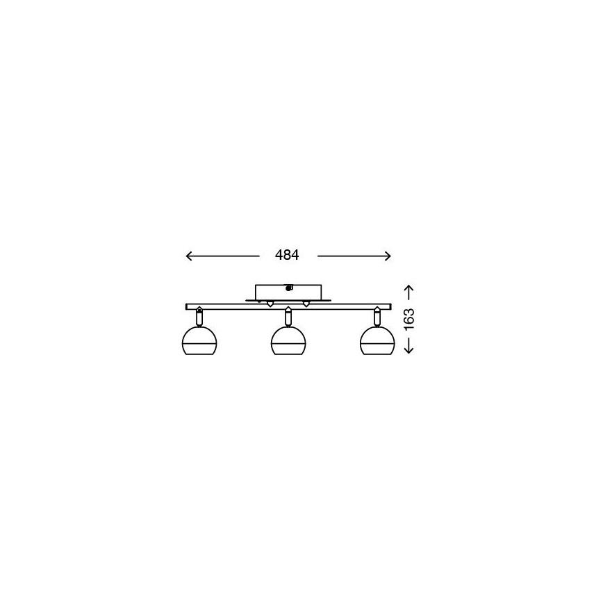 Briloner 2040-032 - LED RGB Stmievateľné bodové svietidlo 3xLED/3,3W/230V + diaľkové ovládanie