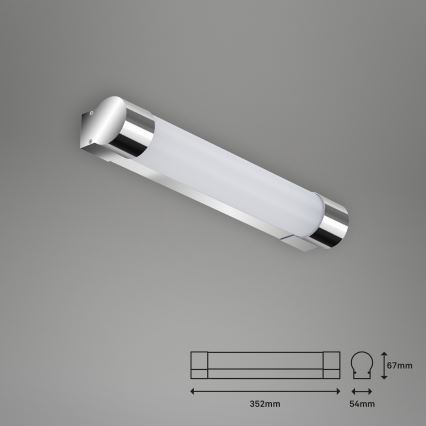 Briloner 2051-018 - LED Kúpeľňové osvetlenie zrkadla LED/8W/230V IP44