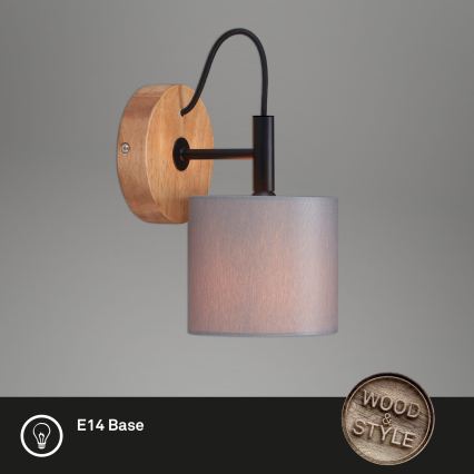 Briloner 2075-014 - Nástenné svietidlo RHON 1xE14/25W/230V