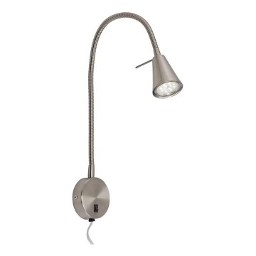 Briloner 2082-012 - LED flexibilné nástenné svietidlo COMFORT LIGHT 1xGU10/5W/230V matný chróm