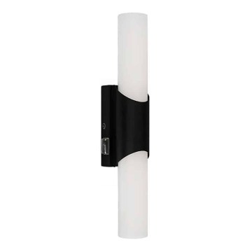 Briloner 2111-015 - LED osvetlenie zrkadla do kúpeľne LED/6,5W/230V 32 cm čierna