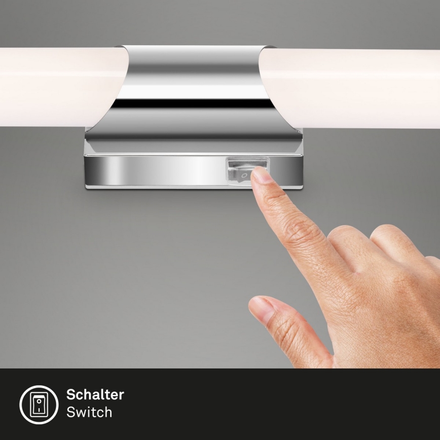 Briloner 2111-118 - LED Kúpeľňové nástenné svietidlo SPLASH LED/11W/230V IP44