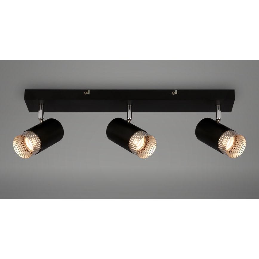 Briloner 2142035 - Bodové svietidlo 3xGU10/9W/230V