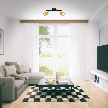 Briloner 2145-027 - Bodové svietidlo 2xGU10/9W/230V