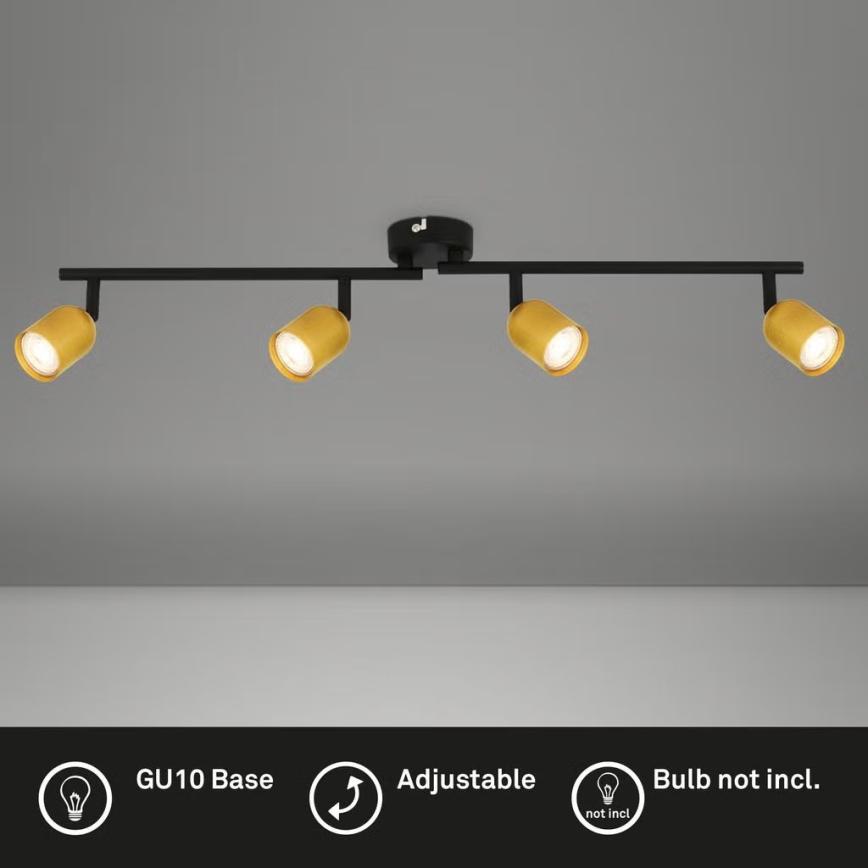 Briloner 2145-047 - Bodové svietidlo 4xGU10/9W/230V