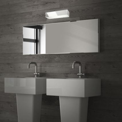 Briloner 2204-018 - LED Vonkajšie nástenné svietidlo LED/8W/230V IP44 lesklý chróm