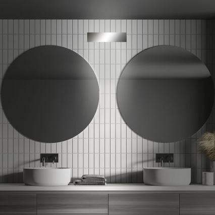 Briloner 2204-018 - LED Vonkajšie nástenné svietidlo LED/8W/230V IP44 lesklý chróm