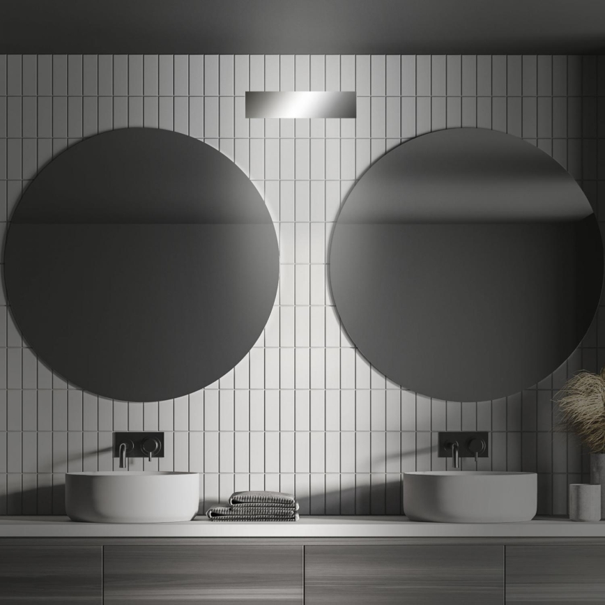 Briloner 2204-018 - LED Vonkajšie nástenné svietidlo LED/8W/230V IP44 lesklý chróm