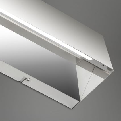 Briloner 2204-018 - LED Vonkajšie nástenné svietidlo LED/8W/230V IP44 lesklý chróm