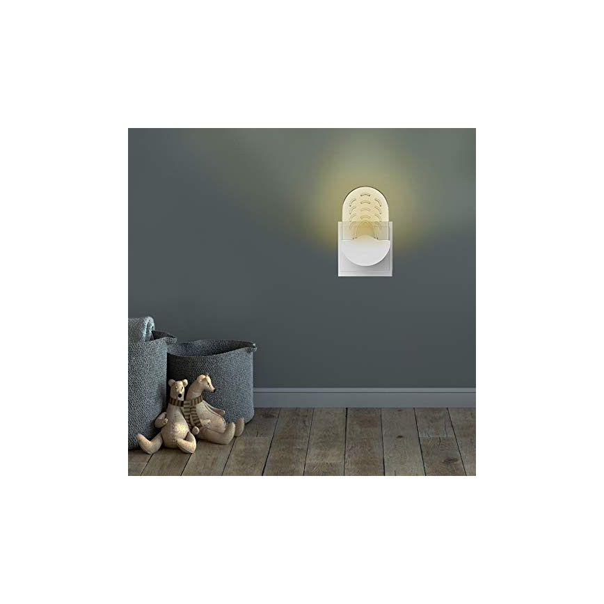 Briloner 2284-016 - LED Detská lampa do zásuvky NIGHT 1xLED/0,5W/230V