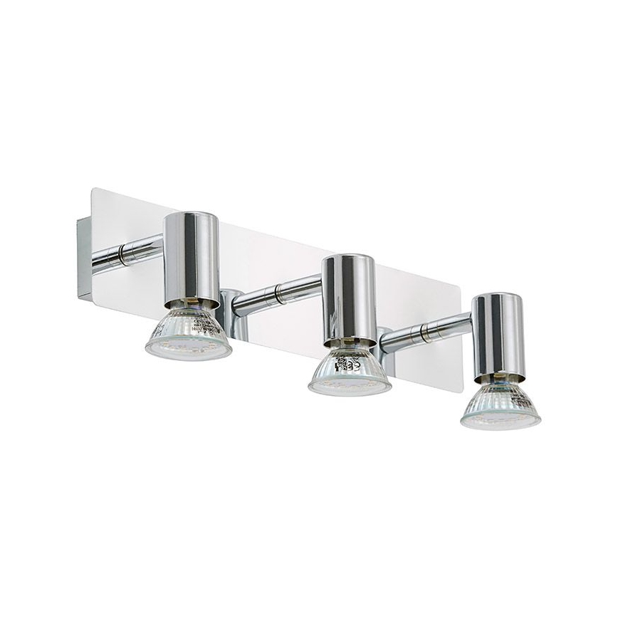Briloner 2290-038 - LED Kúpeľňové bodové svietidlo SPLASH 3xGU10/5W/230V IP23