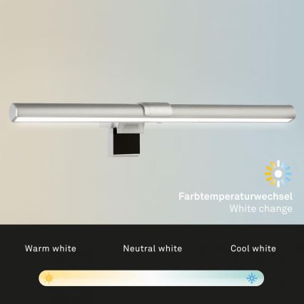 Briloner 2303-014 - LED Stmievateľné osvetlenie monitora LED/3,5W/5V 3000/4500/6500K