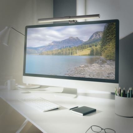Briloner 2303-015 - LED Stmievateľné osvetlenie monitora LED/3,5W/230V 2700/4000/6500K