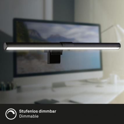 Briloner 2303-015 - LED Stmievateľné osvetlenie monitora LED/3,5W/230V 2700/4000/6500K