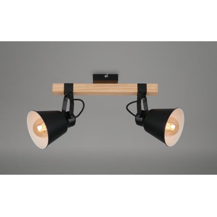 Briloner 2406-025 - Bodové svietidlo 2xE27/40W/230V