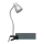 Briloner 2615-014P - LED Lampa s klipom GRIP LED/2,5W/230V strieborná