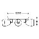 Briloner 2745-038 - LED Stropné bodové svietidlo GO 3xLED/3W/230V