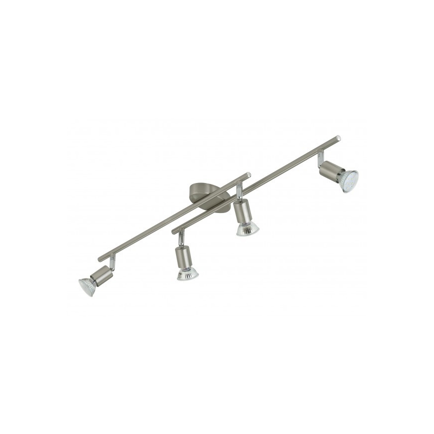 Briloner 2767-042 - LED Bodové svietidlo SIMPLE 4xGU10/3W/230V