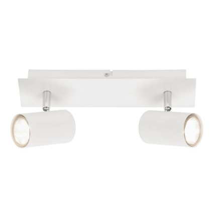 Briloner 2857-026 - Bodové svietidlo SPOT 2xGU10/40W/230V biela